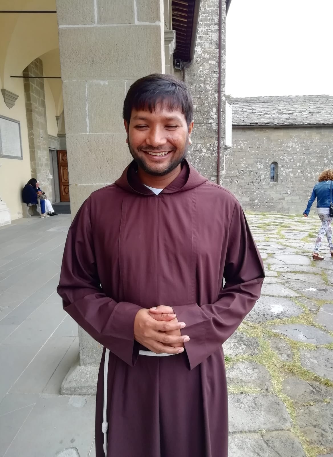 At a Franciscan pilgrimage site